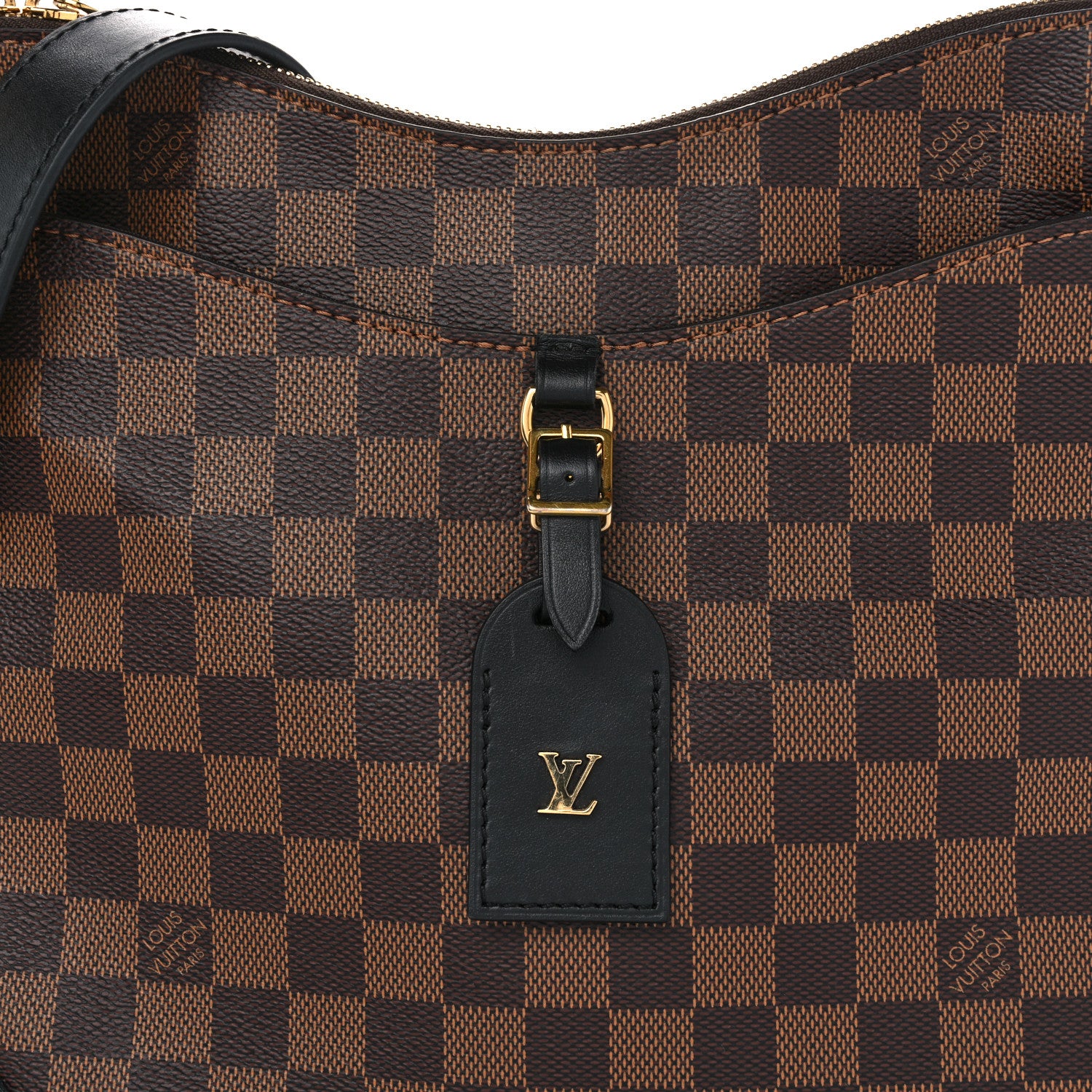 Louis Vuitton Damier Ebene Odeon MM Black 7 of 11