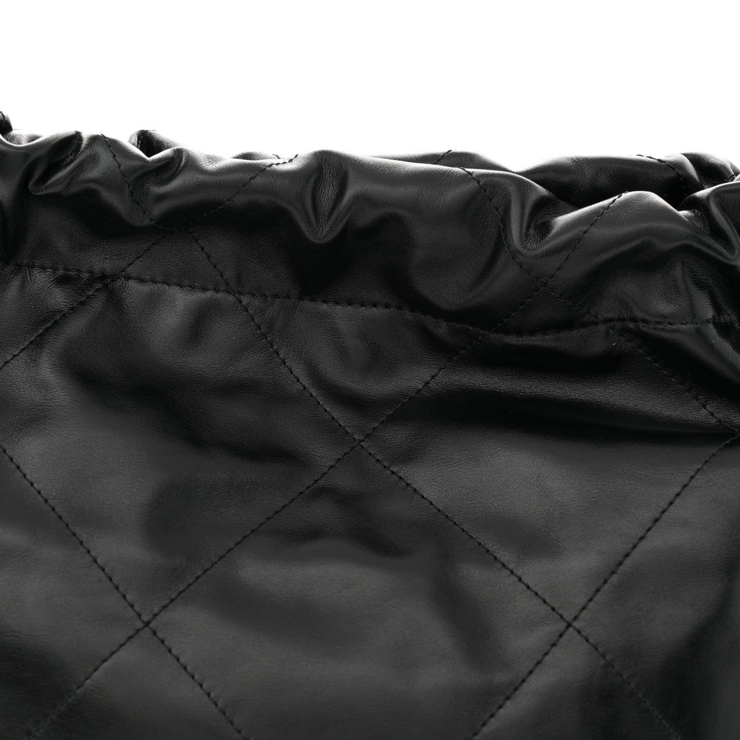 Chanel Shiny Calfskin Quilted Small Chanel 22 Black 10 of 13