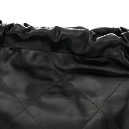 Chanel Shiny Calfskin Quilted Small Chanel 22 Black 10 of 13