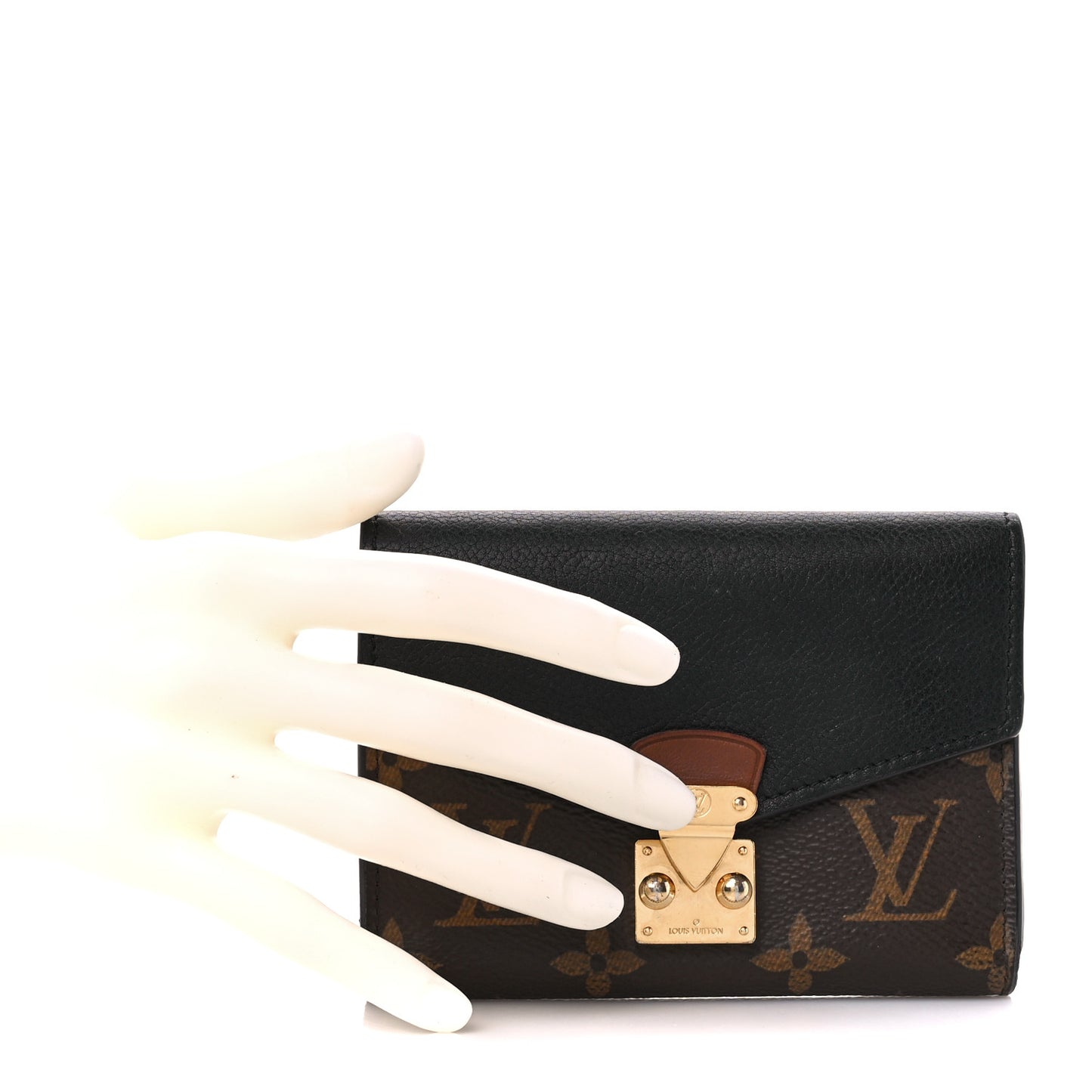 Monogram Pallas Compact Wallet NM Black