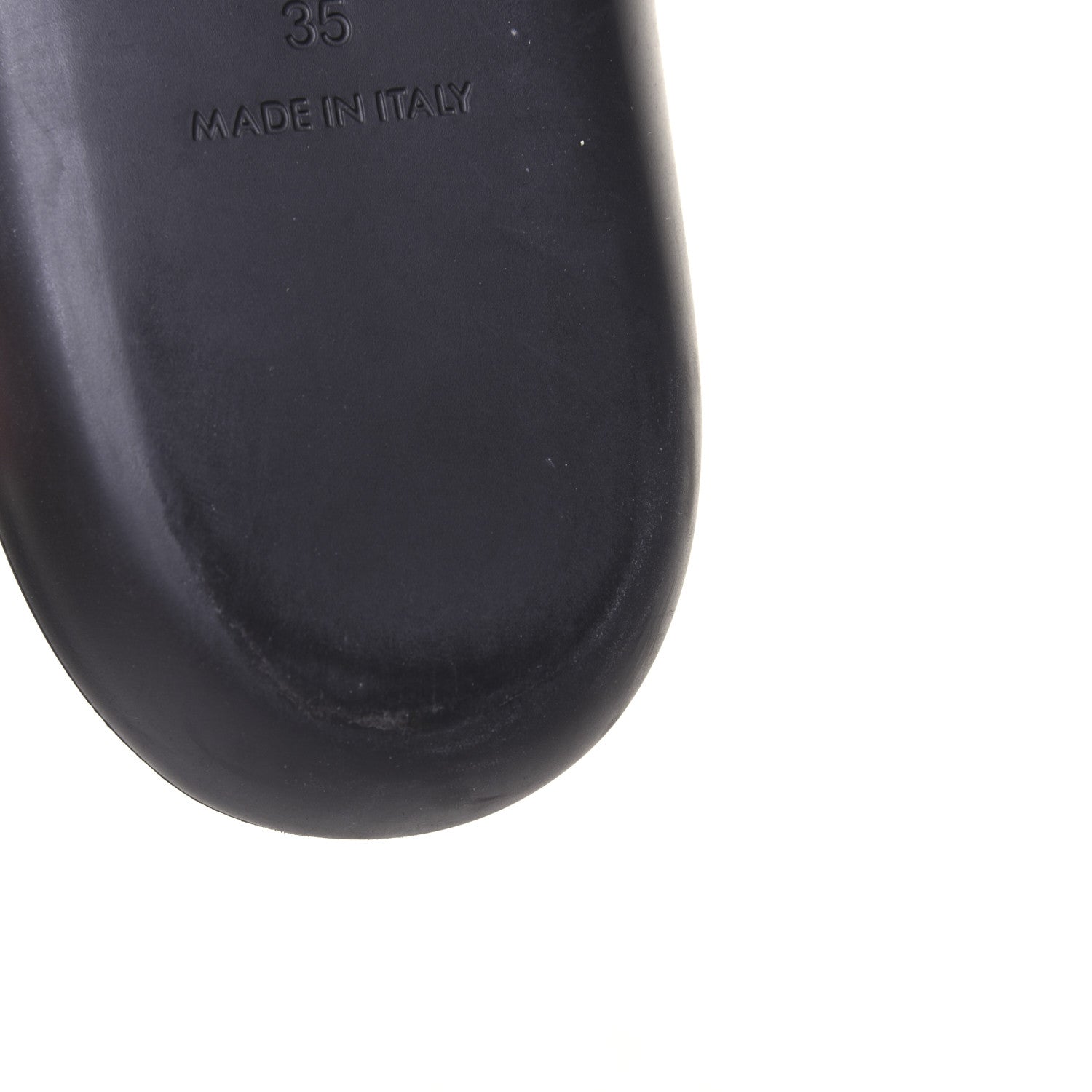 Louis Vuitton Metallic Calfskin Monogram Logo Sunbath Slide Sandals 35 9 of 10