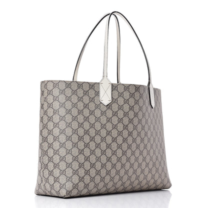 Gucci GG Supreme Monogram Medium Reversible Tote Beige White 5 of 17