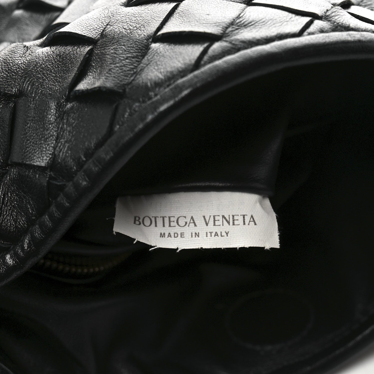 Bottega Veneta Calfskin Intrecciato Small Hop Black 7 of 11
