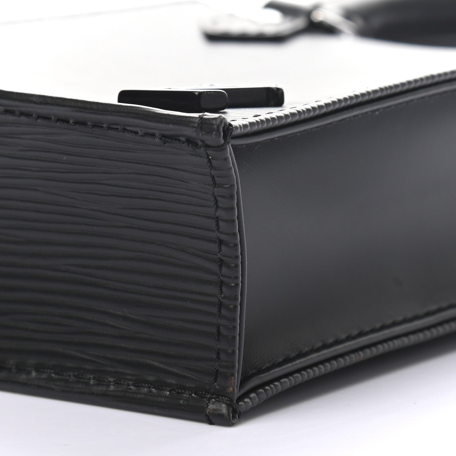 Louis Vuitton Epi Petit Sac Plat Black 8 of 8