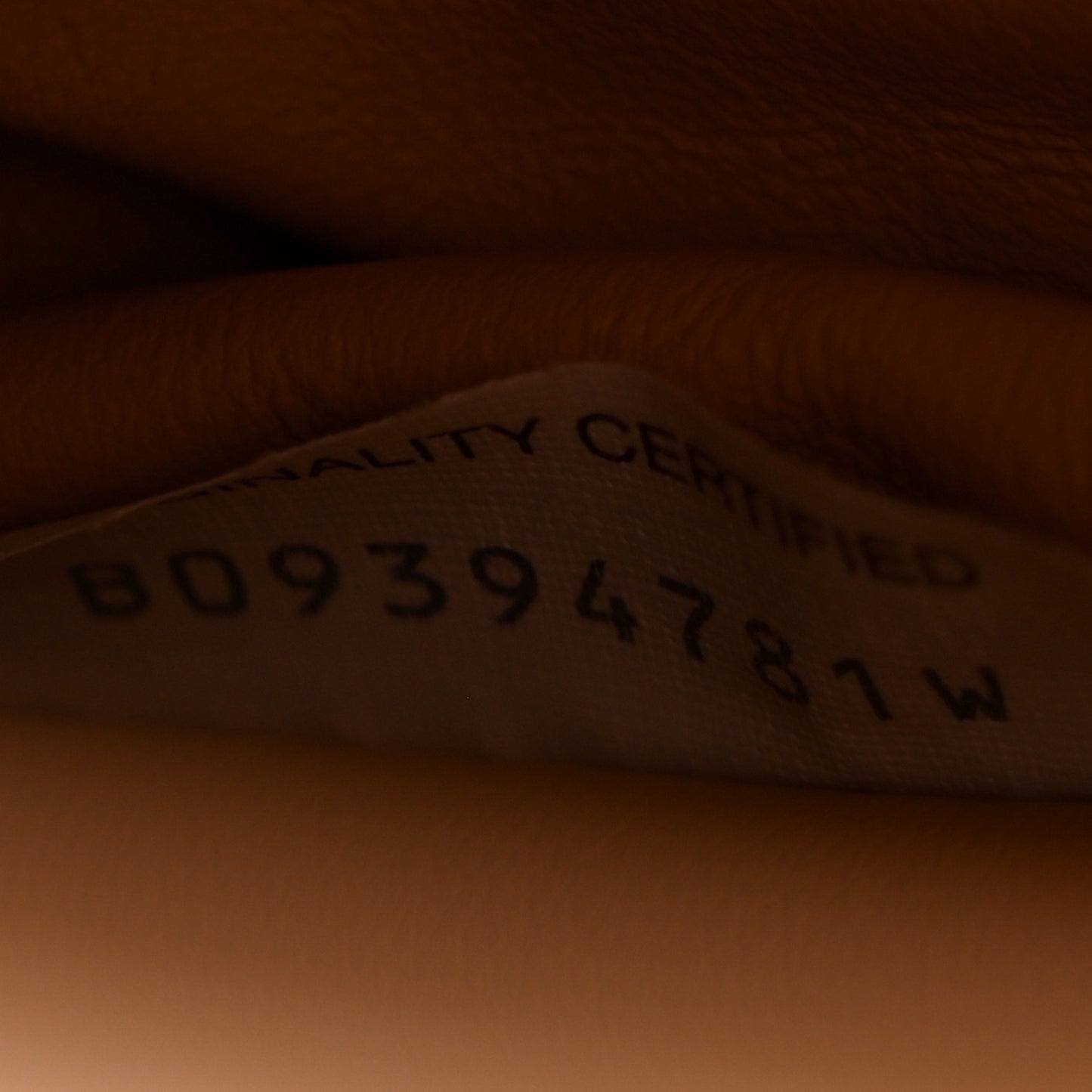 Nappa Intrecciato Mini BV Twist Almond