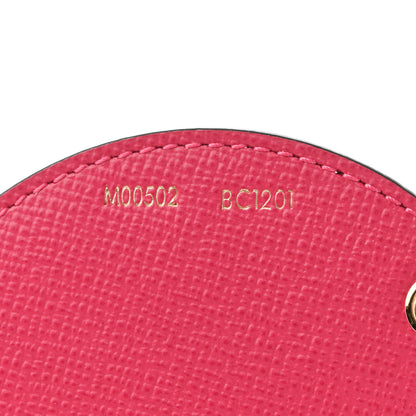 Louis Vuitton Damier Azur 2021 Christmas Animation Hollywood Bag Charm Fuchsia 4 of 4