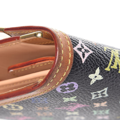 Louis Vuitton Monogram Multicolor Porte Tresor International Wallet Black 5 of 18