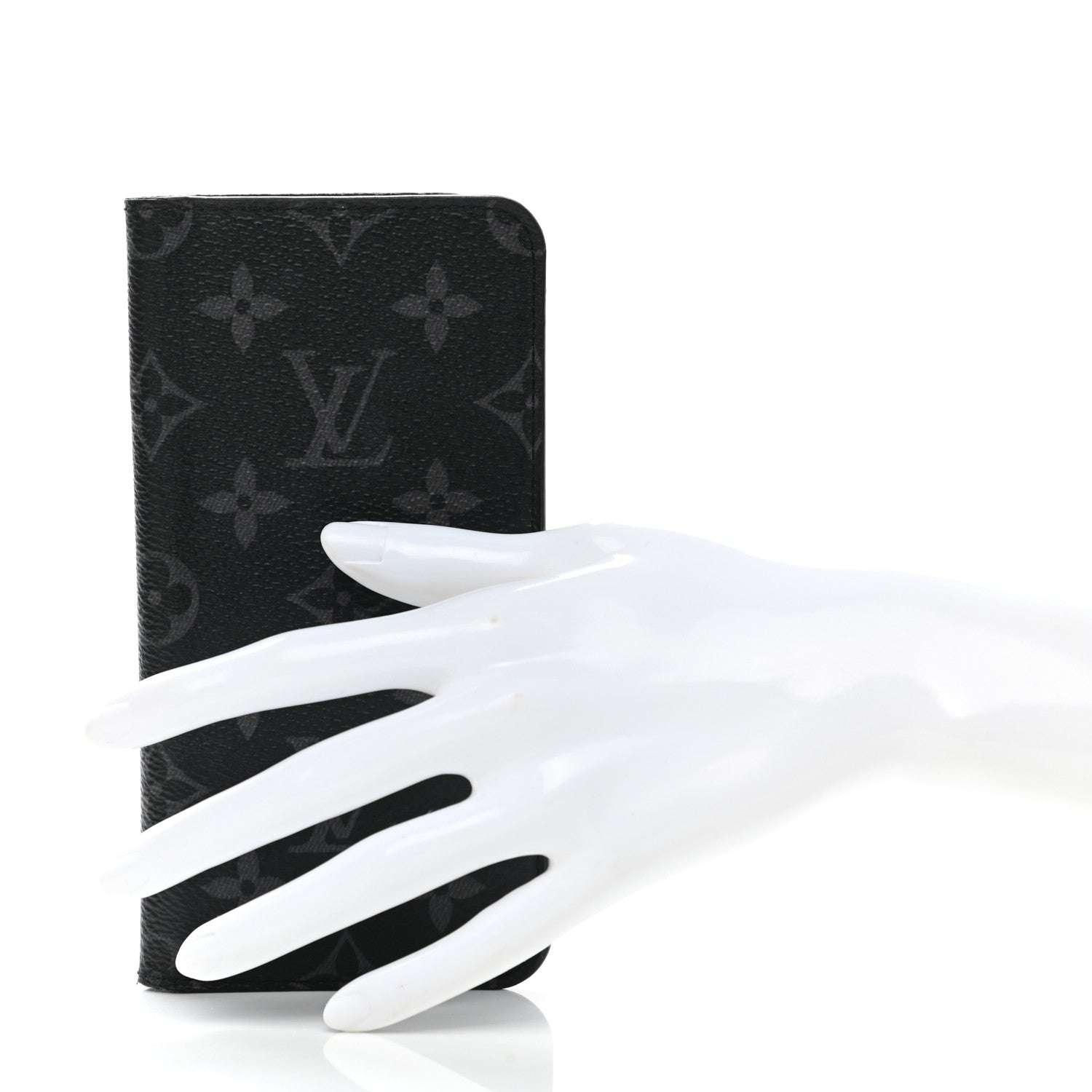 Louis Vuitton Monogram Eclipse iPhone XS Max Folio Case 2 of 6