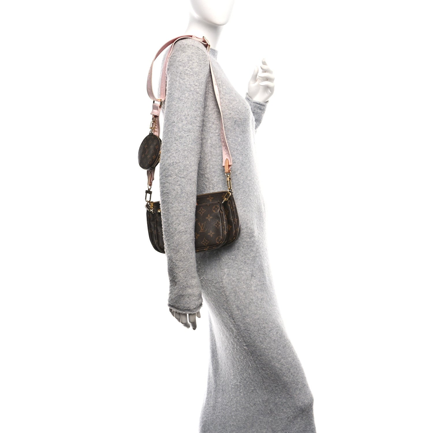 Louis Vuitton Monogram Multi Pochette Accessories Rose Clair 2 of 9