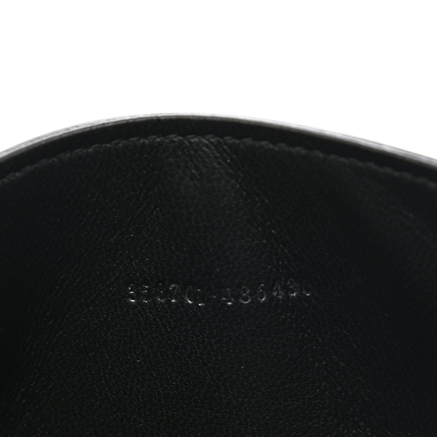 Patent Skull Lock Envelope Clutch Black
