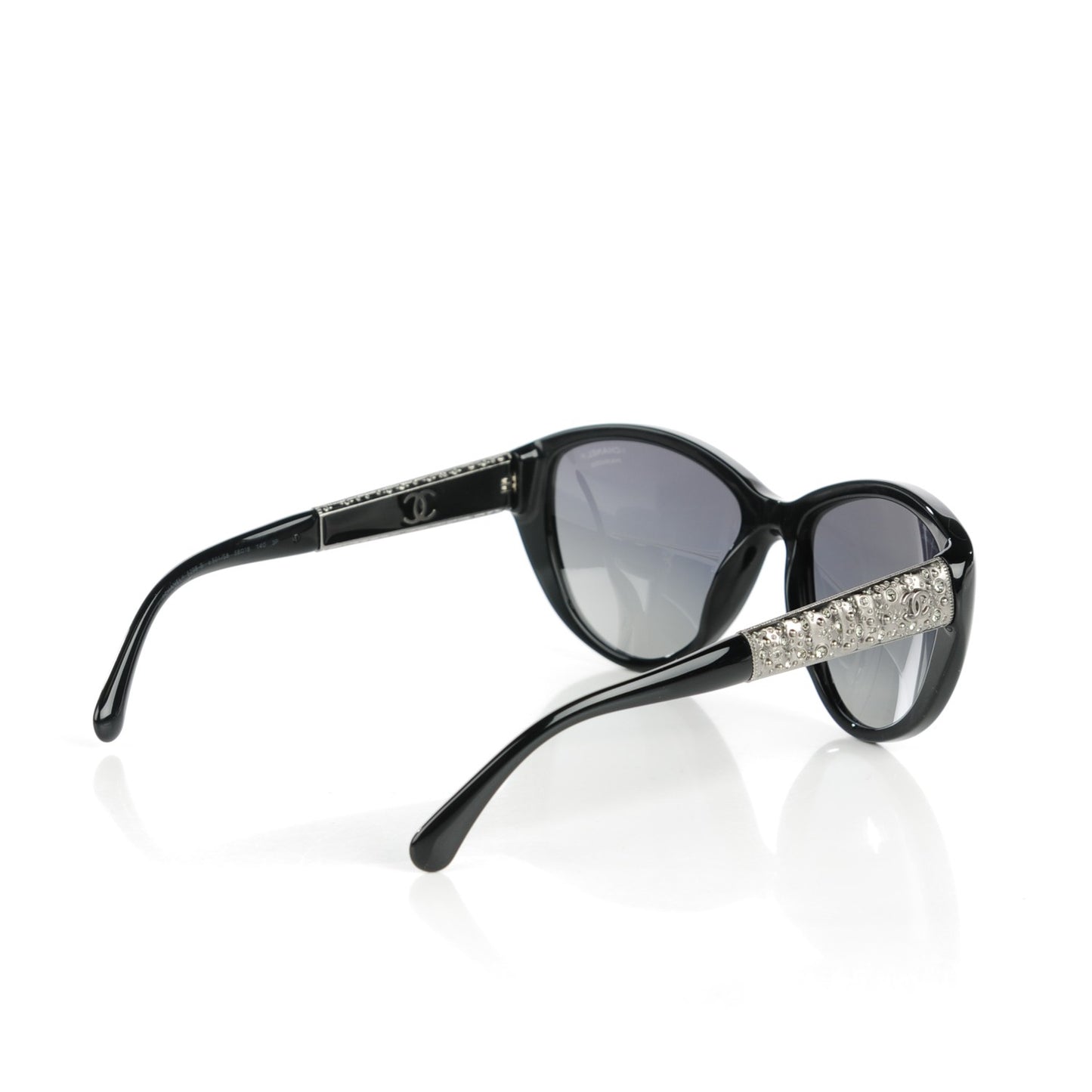 Cat Eye Bijoux Sunglasses 5298 B Black