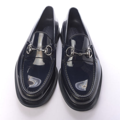Gucci Rubber Mens Horsebit Moccasin Loafers 8 Blue 5 of 11