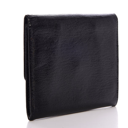 Chanel Goatskin Compact CC Flap Wallet Black 3 of 22