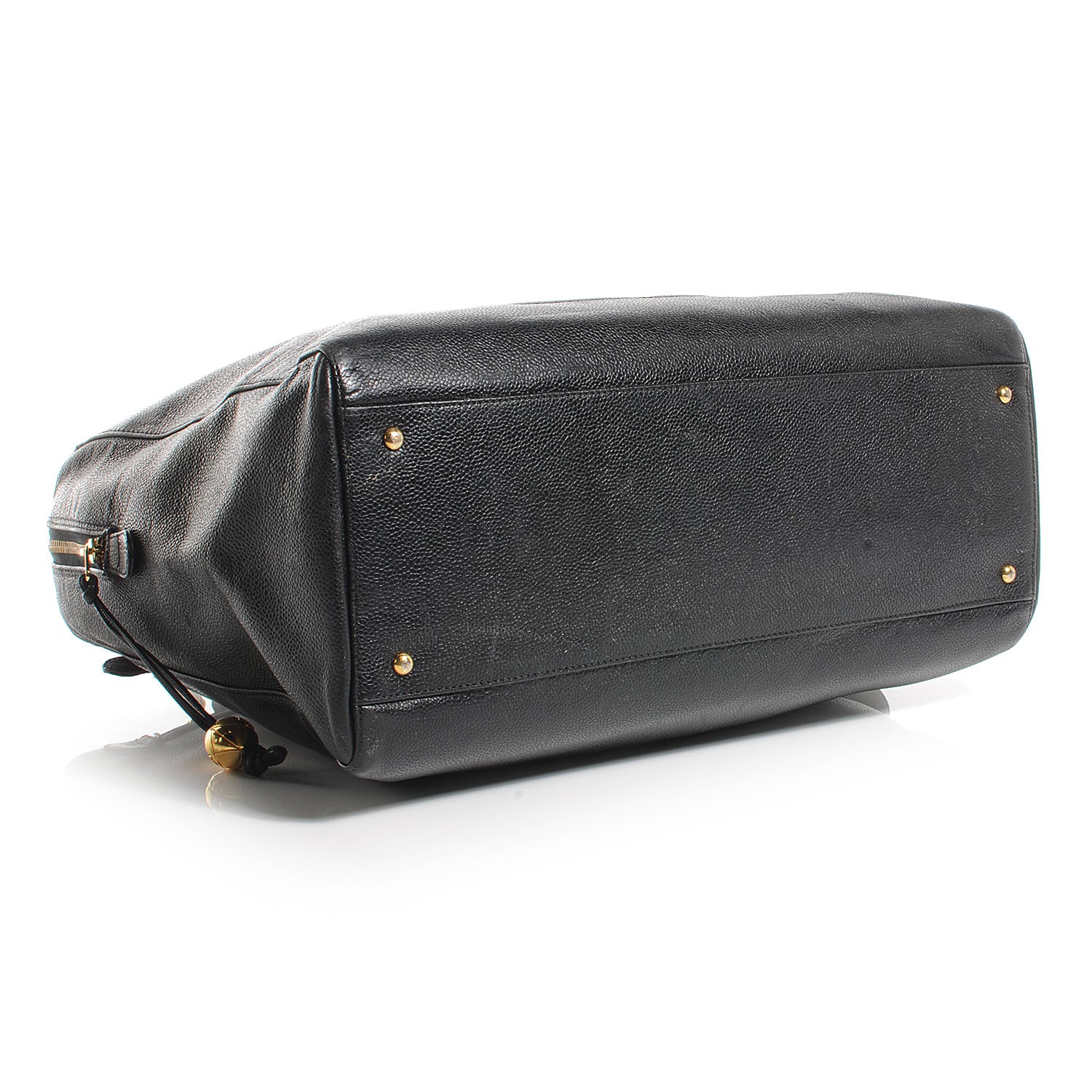 Chanel Caviar Large CC Shoulder Bag Black 4 of 7