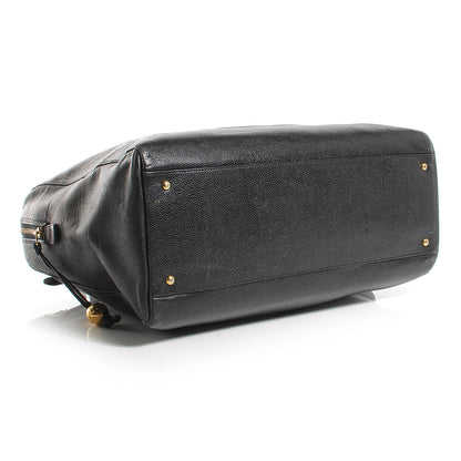 Chanel Caviar Large CC Shoulder Bag Black 4 of 7