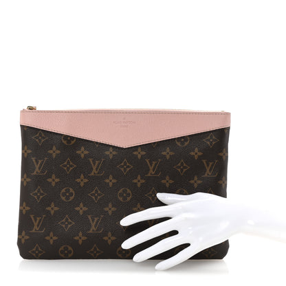 Louis Vuitton Monogram Daily Pouch Rose Poudre 3 of 12