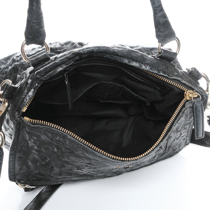Givenchy Tumbled Sheepskin Medium Pandora Black 6 of 11