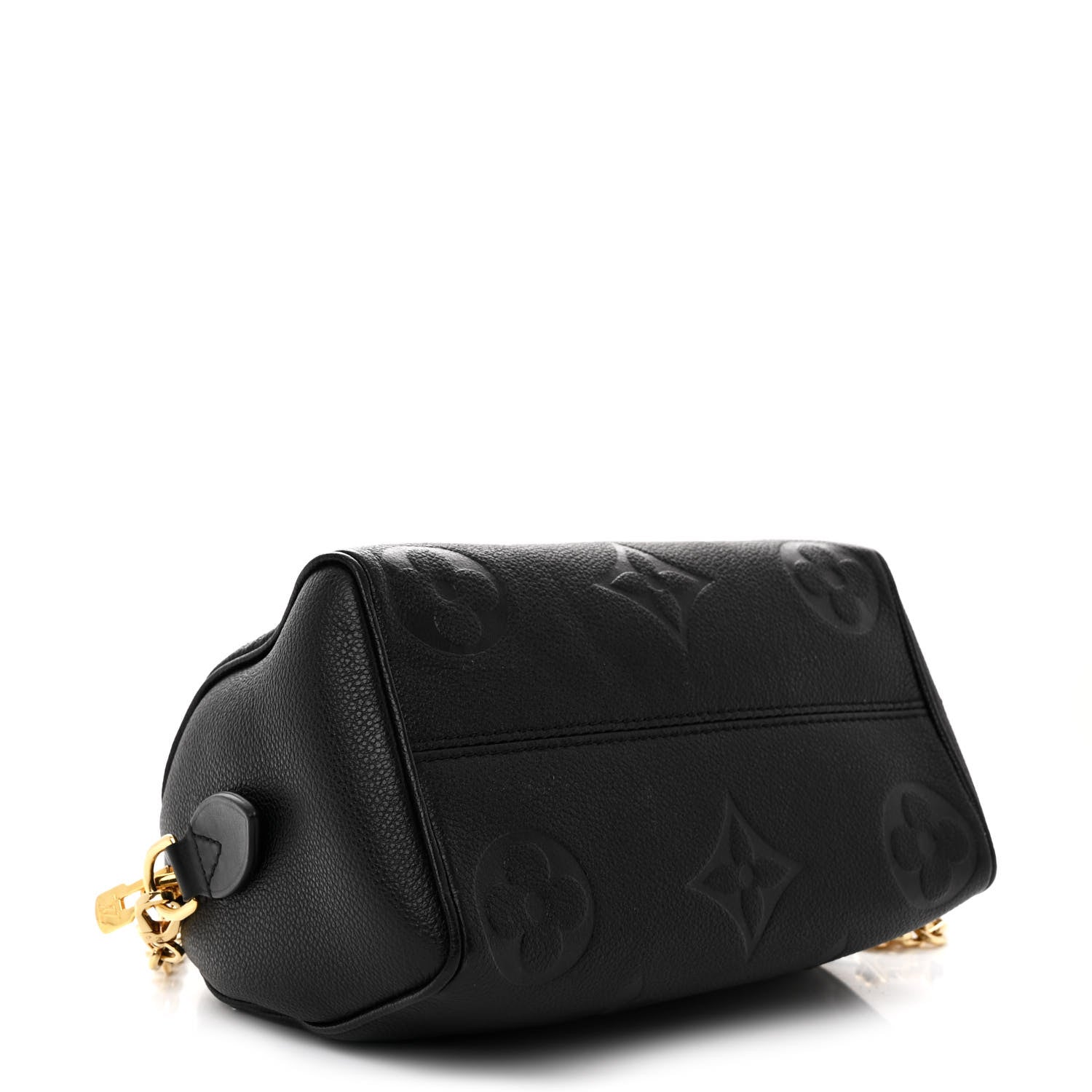 Louis Vuitton Empreinte Monogram Giant Speedy Bandouliere 20 Black 4 of 9