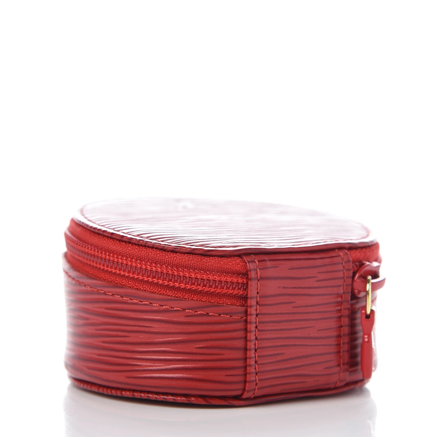 Louis Vuitton Epi Ecrin Bijoux 10cm Jewelry Box Case Red 3 of 7