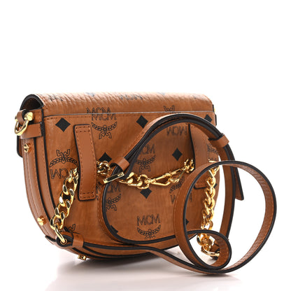MCM Visetos Mini Patricia Crossbody Belt Bag Cognac 2 of 10