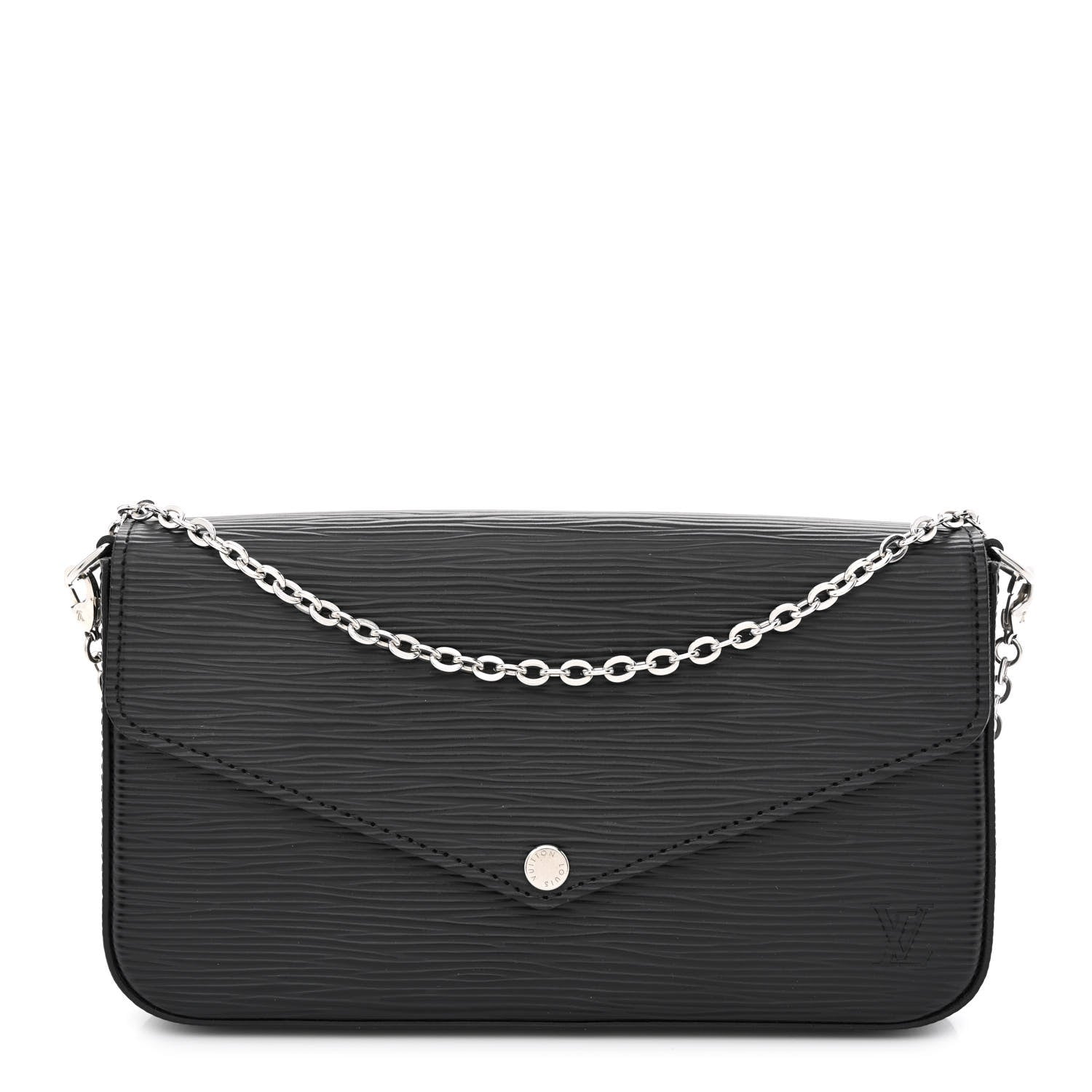 Louis Vuitton Epi Pochette Felicie Black 1 of 10