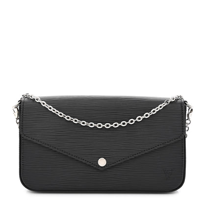 Louis Vuitton Epi Pochette Felicie Black 1 of 10