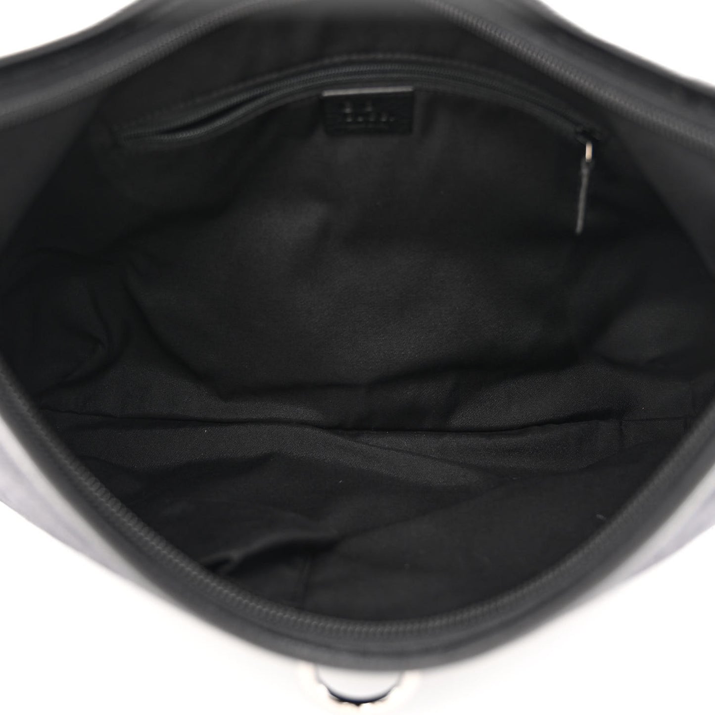 Denim Monogram Abbey D Ring Hobo Black