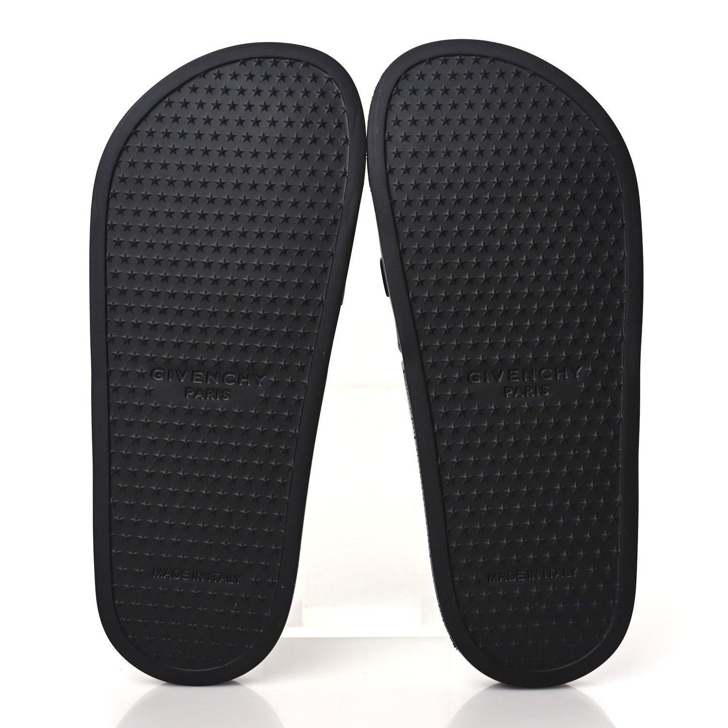 Givenchy Rubber Logo Pool Slide Sandals 35 Black 5 of 7