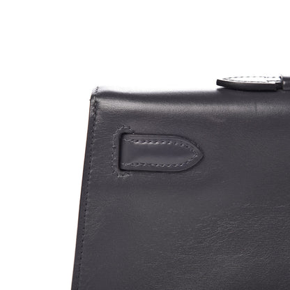 Hermes Box Kelly Cut Pochette Ardoise 9 of 23