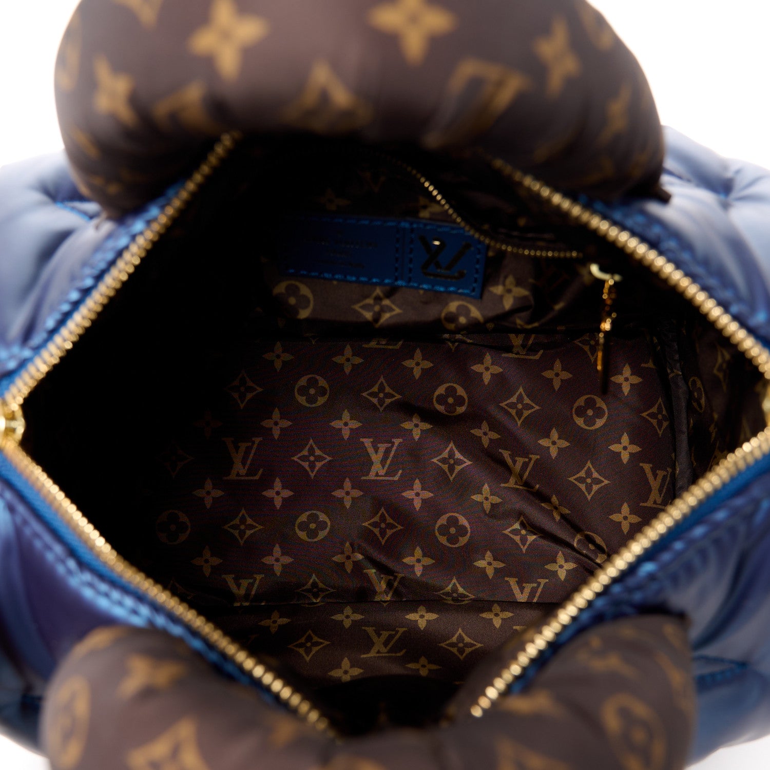 Louis Vuitton Econyl Mini Monogram Pillow Speedy Bandouliere 25 Navy 5 of 9