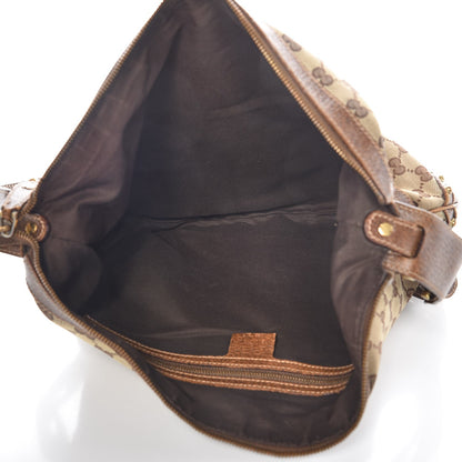 Gucci Monogram Pelham Studded Shoulder Bag Brown 5 of 9