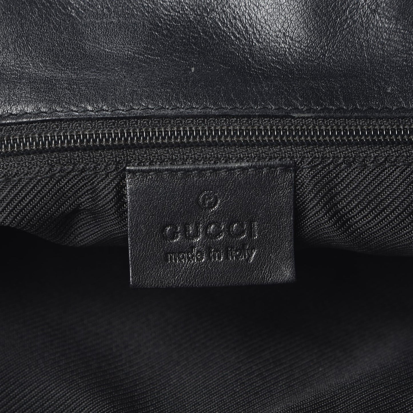 Monogram Small Bucket Tote Black