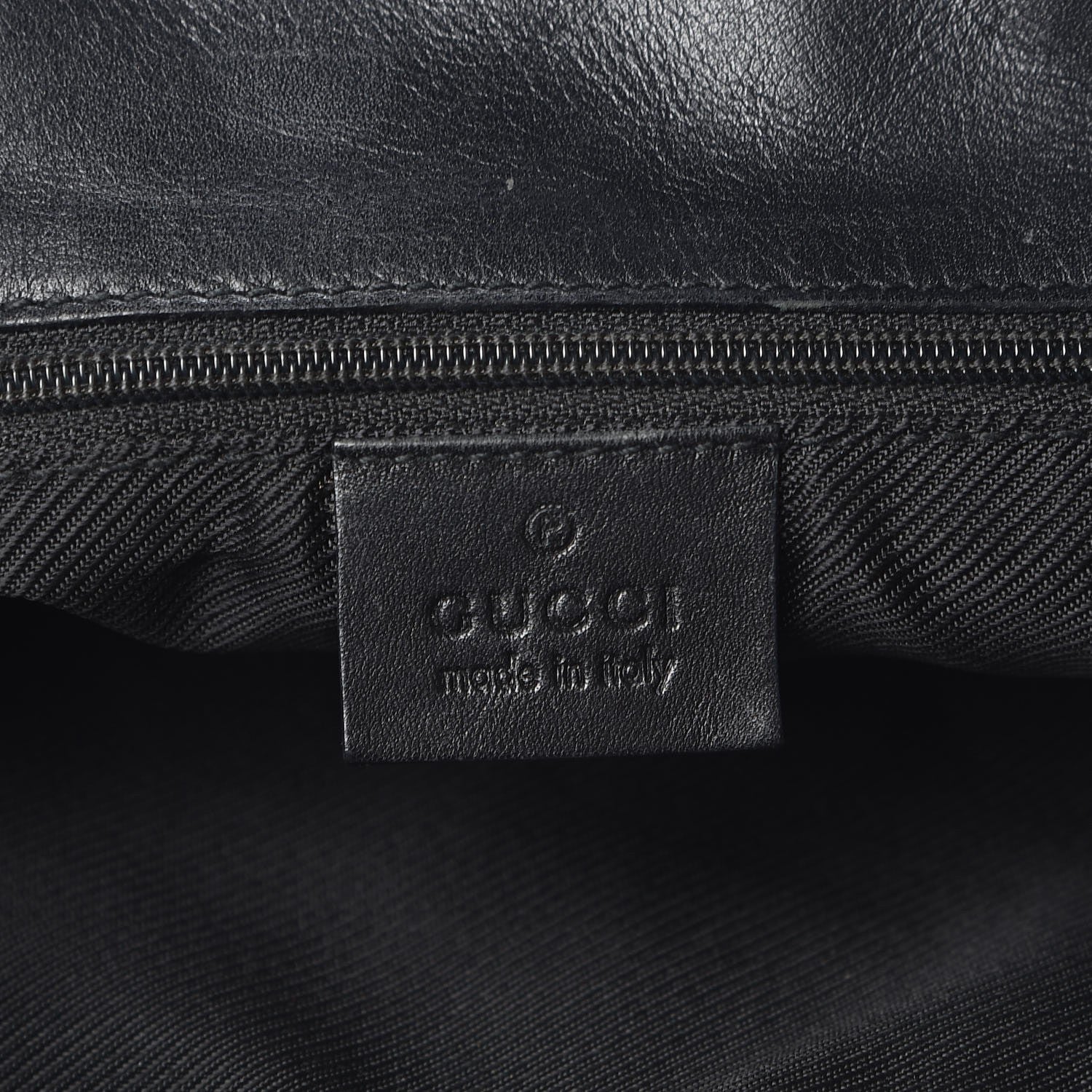 Gucci Monogram Small Bucket Tote Black 6 of 12