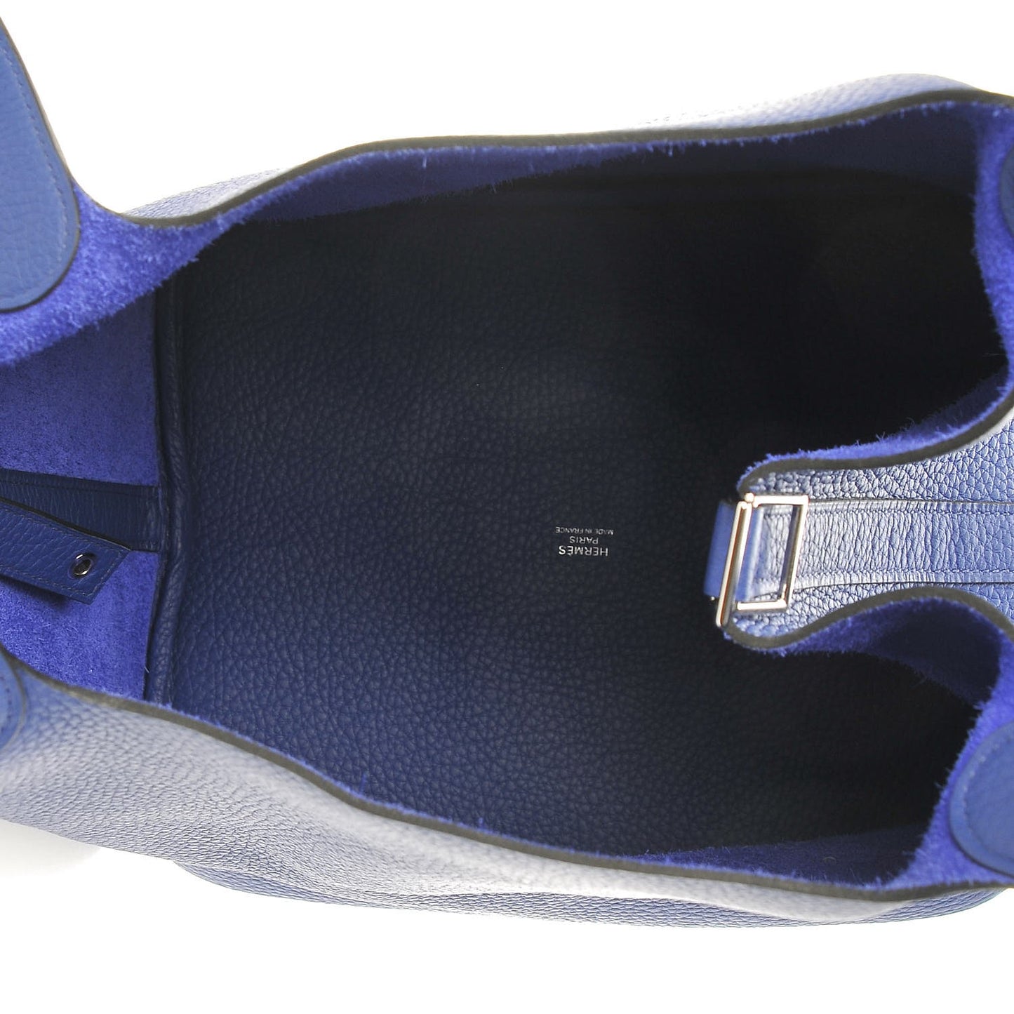 Taurillon Clemence Picotin Lock 26 GM Bleu Electrique