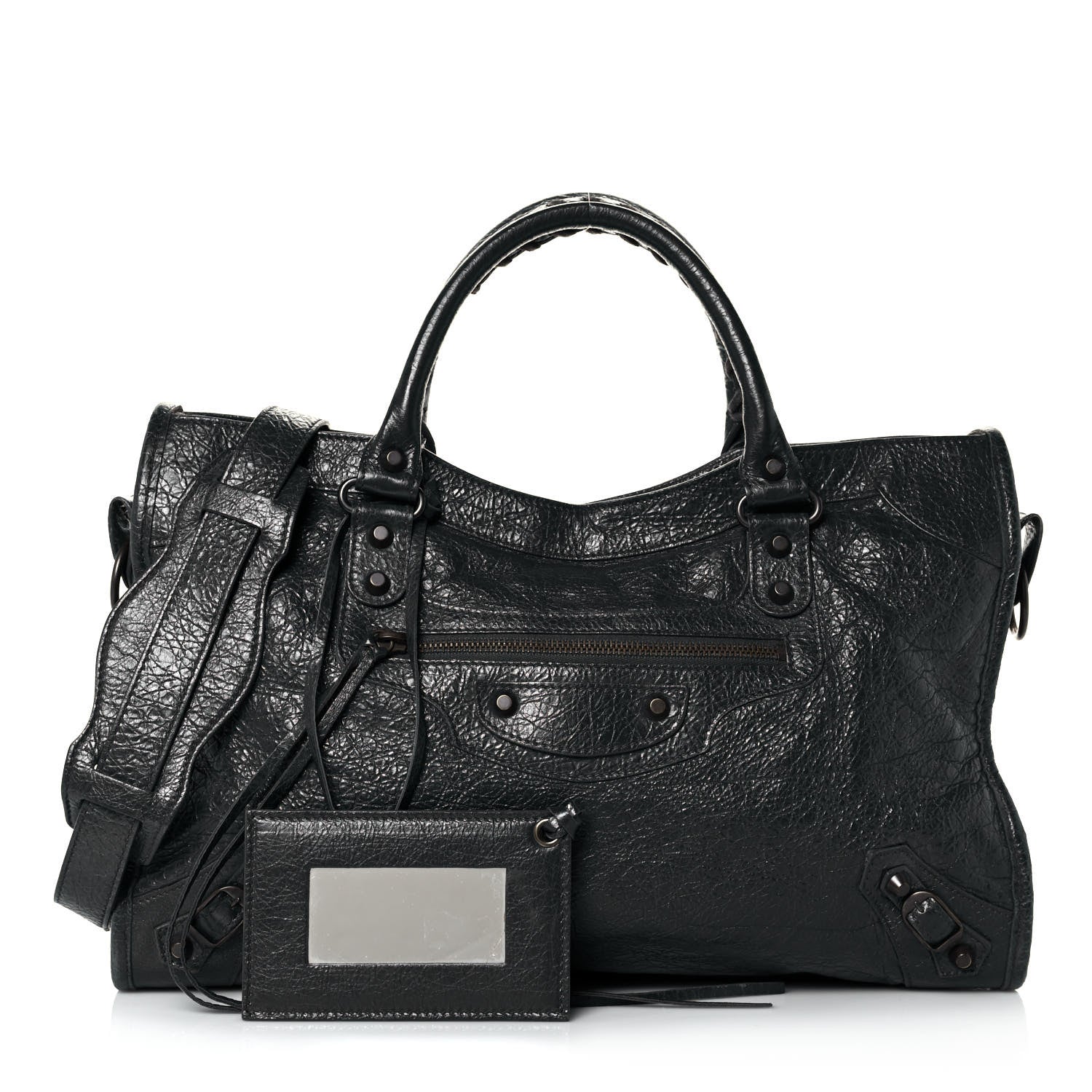 Balenciaga Agneau Classic Hardware City Anthracite 1 of 13