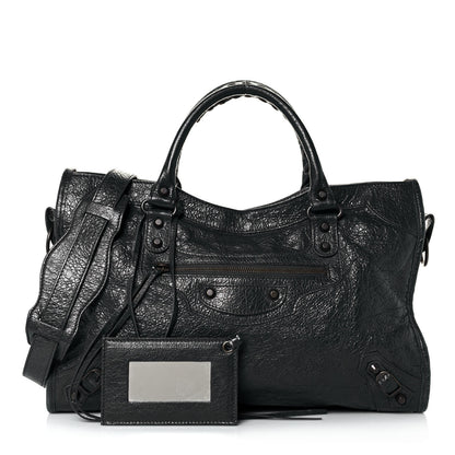 Balenciaga Agneau Classic Hardware City Anthracite 1 of 13