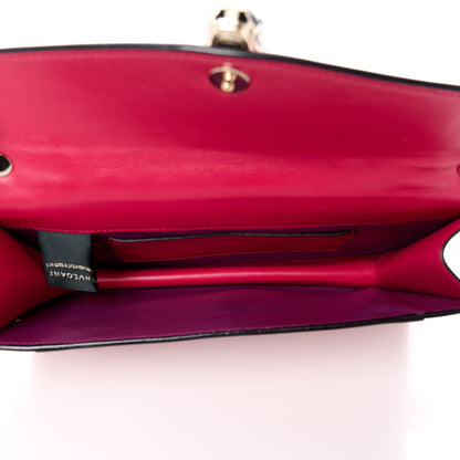 Bulgari Calfskin Serpenti Forever Shoulder Bag Pink 5 of 12