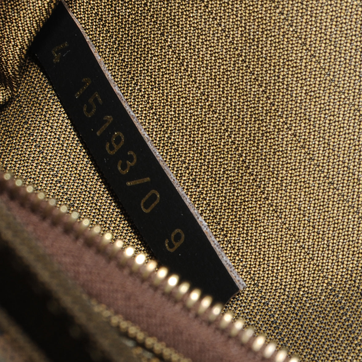 Vintage Zucca Shoulder Bag Tobacco