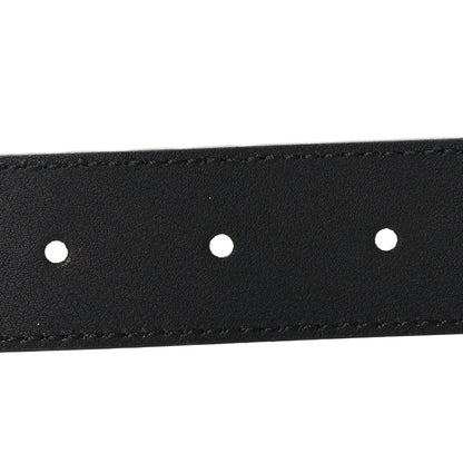 Gucci Calfskin Double G 30mm Belt 90 36 Black 3 of 5