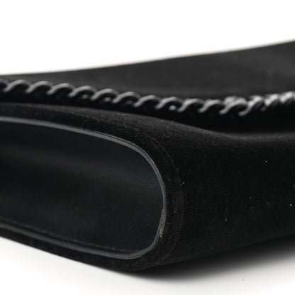 Stella McCartney Velvet Effect Falabella Shoulder Bag Black 8 of 10