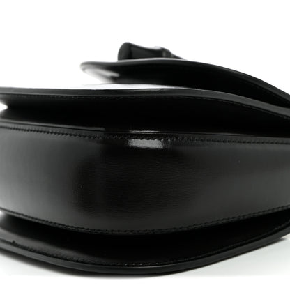 Gucci Boarded Dyana Lux Calfskin Web Monochrome Small Bamboo 1947 Top Handle Bag Black 9 of 10
