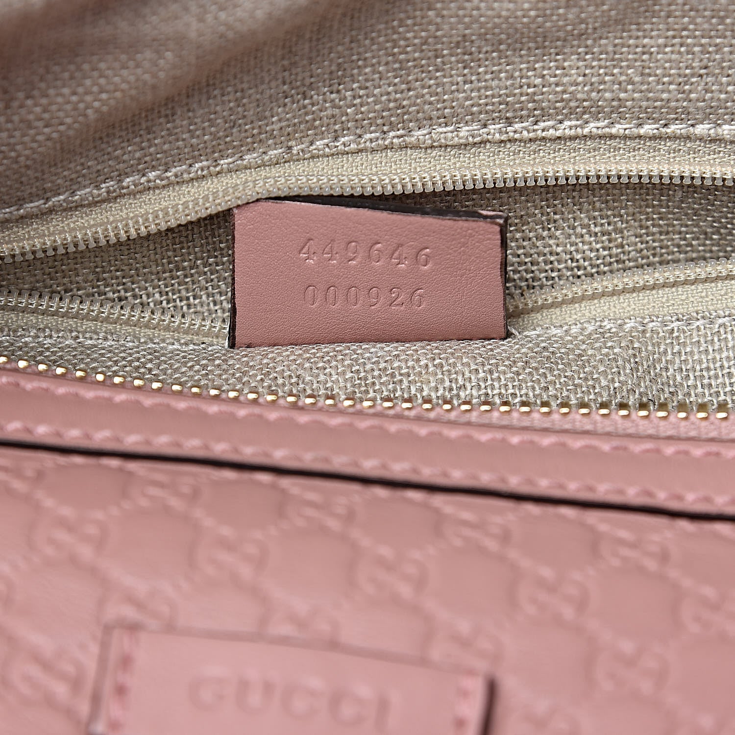 Gucci Microguccissima Medium Joy Boston Soft Pink 7 of 10