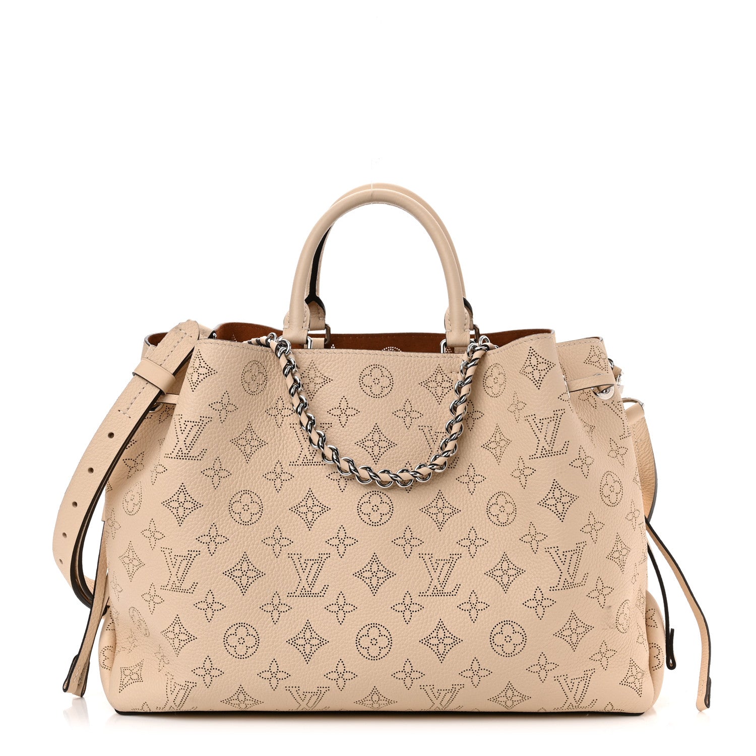 Louis Vuitton Mahina Bella Tote Creme Beige 1 of 9