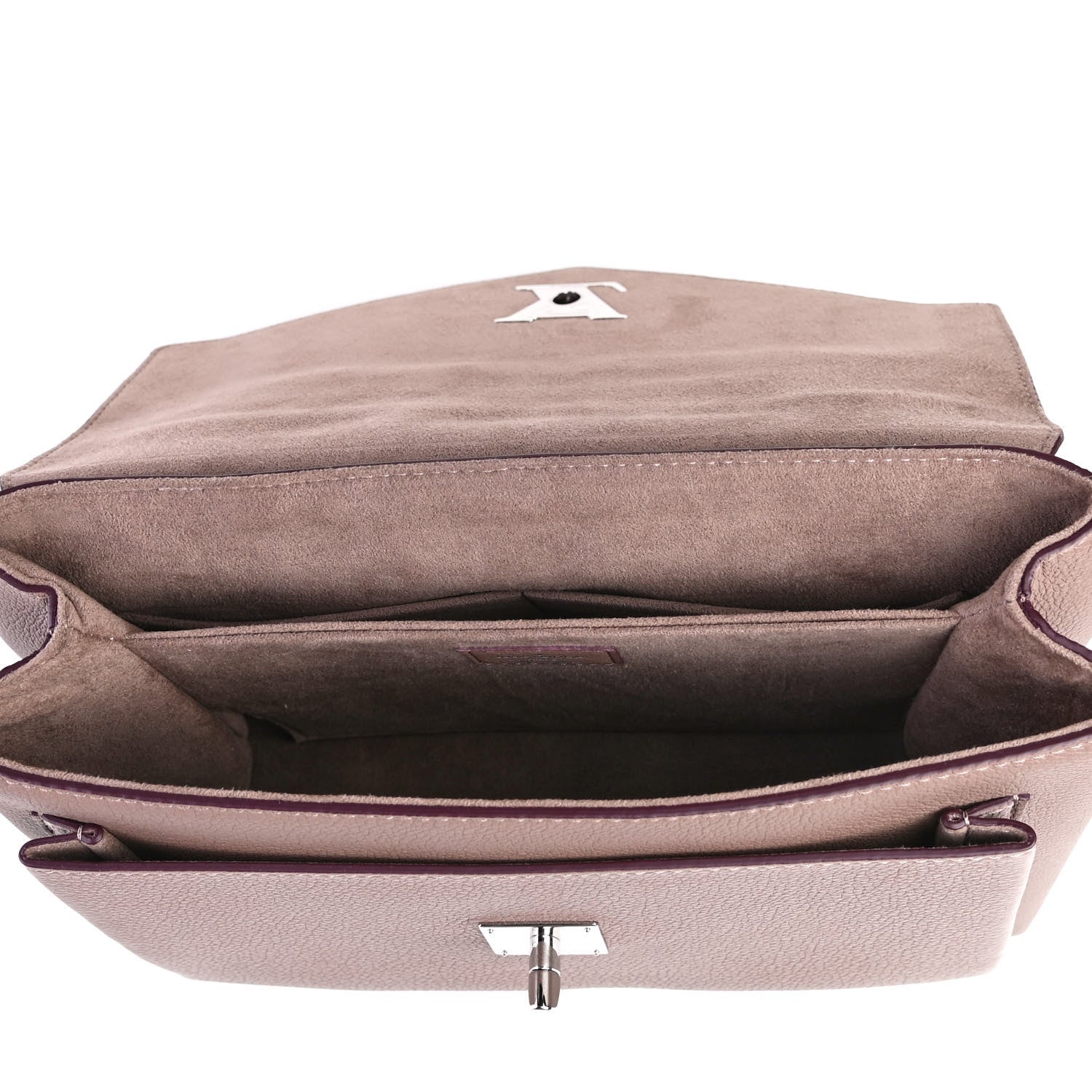Louis Vuitton Soft Calfskin My Lockme Top Handle Taupe Glace 4 of 4
