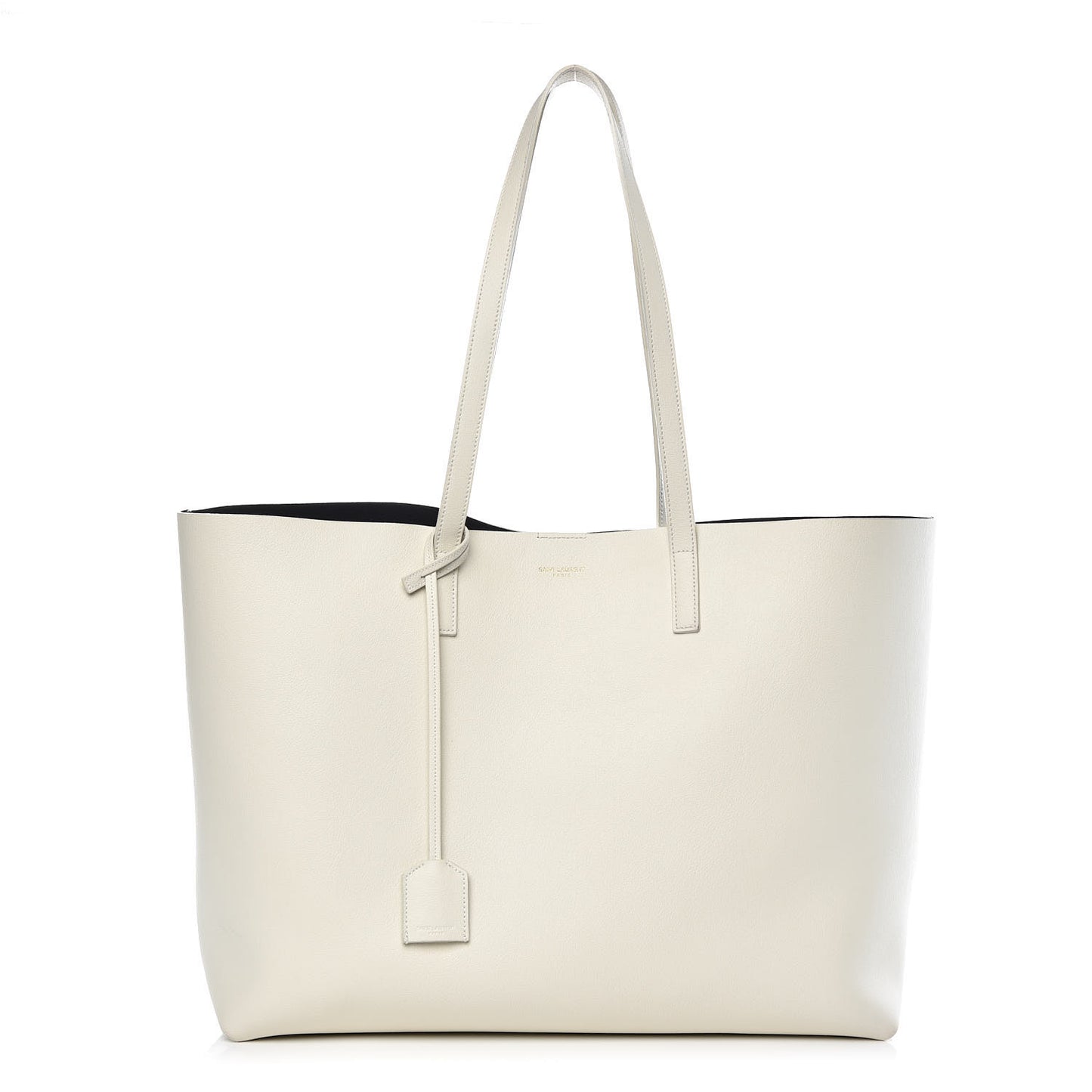 Calfskin Large Shopping Tote Porcellana