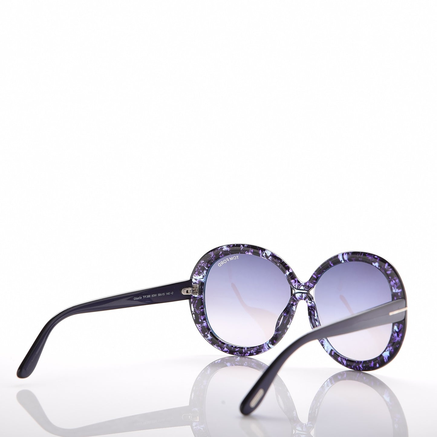 Gisella Sunglasses TF388 Purple Havana