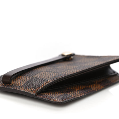 Louis Vuitton Damier Ebene Key Ring Card Holder 9 of 9