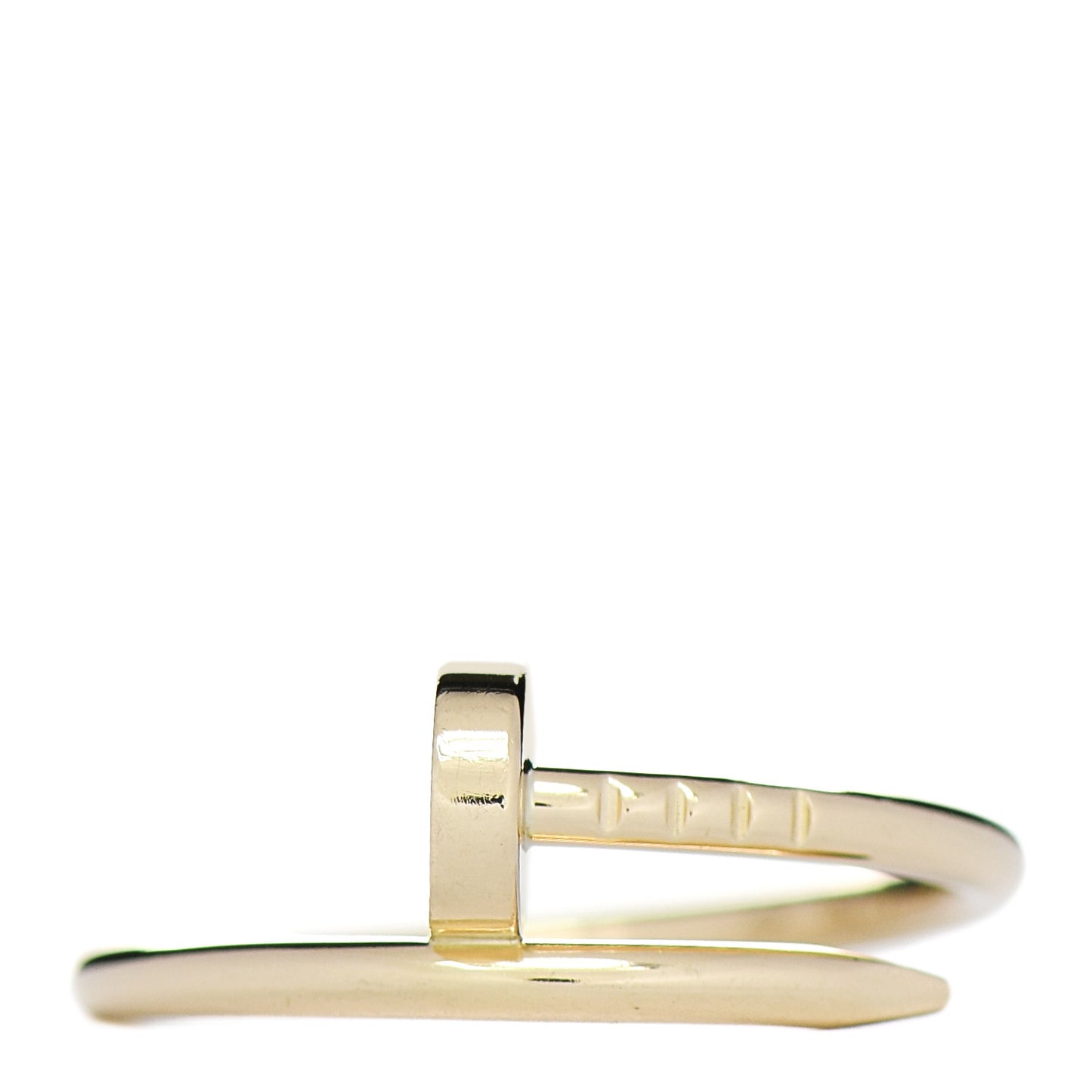 18K Yellow Gold Small Juste Un Clou Ring 54 6.75