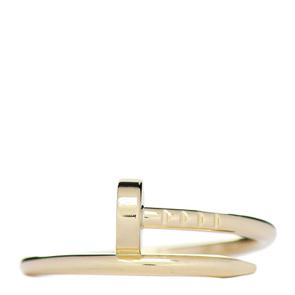 Cartier 18K Yellow Gold Small Juste Un Clou Ring 54 6.75 1 of 5