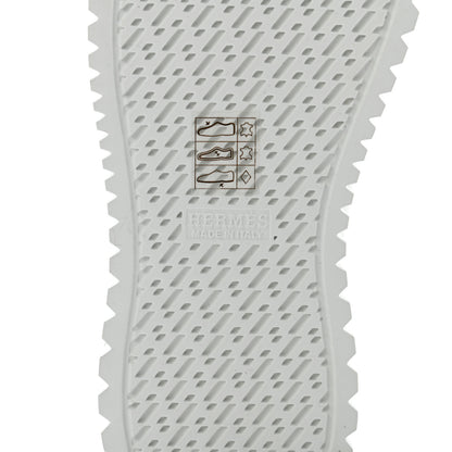 Hermes Calfskin Cross Sneakers 36.5 White 8 of 8
